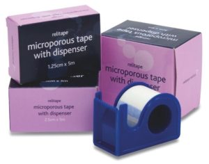 Microporous Tape with Dispenser