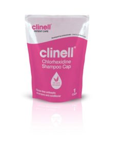 Chlorhexidine Shampoo Cap Case of 24 Single packs