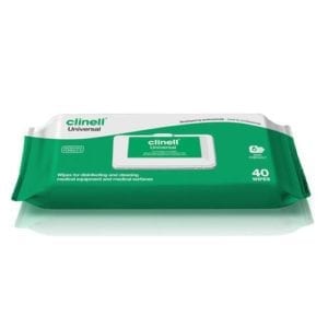 Universal Wipes 40 case of 24 packs of 40