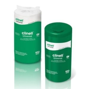 Universal Wipes Tub of 100 Refill