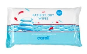Carell Dry Wipes Soft Pack of 100